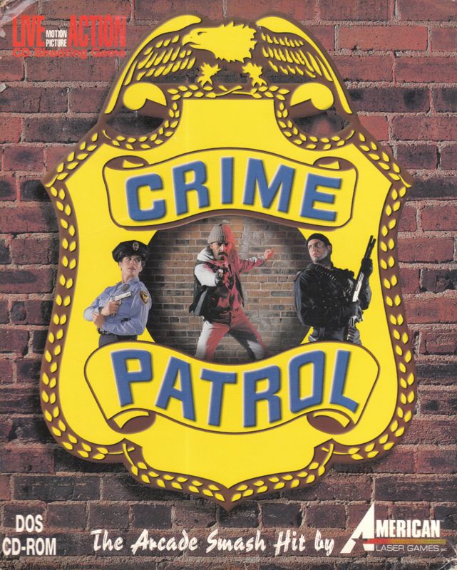 Crime Patrol box art for CD-i